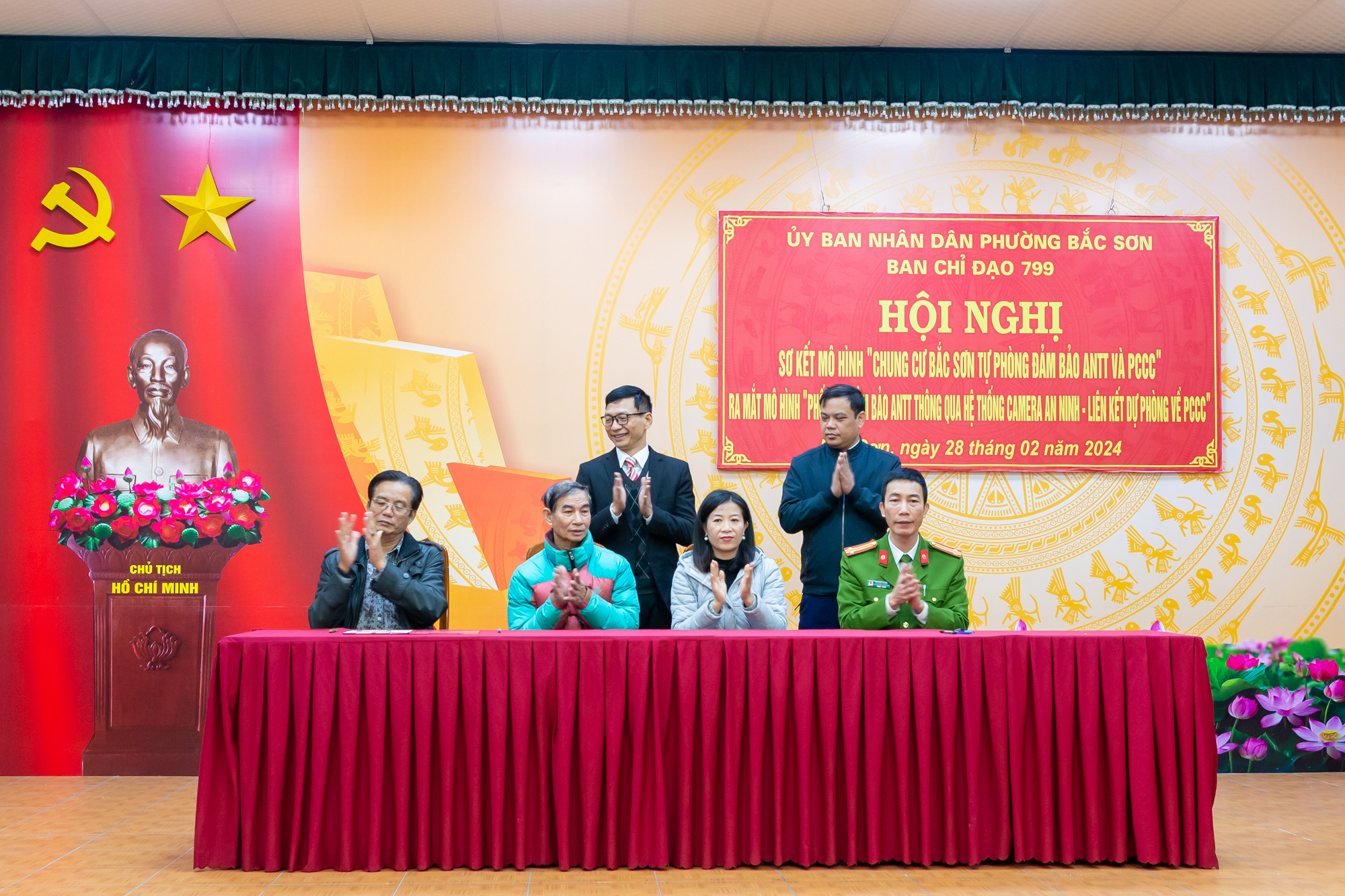 Phường Bắc Sơn (Kiến An): Ra mắt mô hình “Phối hợp bảo đảm ANTT thông qua hệ thống Camera an ninh-liên kết tự phòng về PCCC”